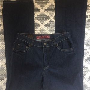 New York & Company bootcut stretch blue jeans